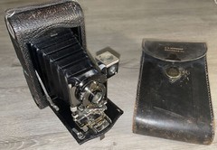 No 3 Folding Pocket Eastman Kodak Camera With Personalized Case Meadville PA