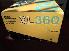 KODAK XL360 Movie Camera Untested 8mm super In Original Box