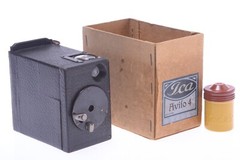 ✅ ICA AVISO NR. 4 BOX PLATE CAMERA 4.5X6CM W/ MAKERS BOX & ROTATING FINDER