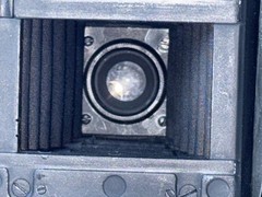 Kodak Bantam Flash F/4.5 Vintage Camera 1938 w/Case Untested Refurb/Parts