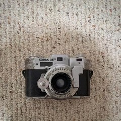 Kodak Kodak 35 Vintage 35mm Film Camera, Silver/Black