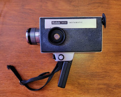 Vintage Kodak M30 INSTAMATIC Super 8 Movie Video Camera — UNTESTED