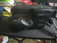 Canon ES500 Camcorder Untested