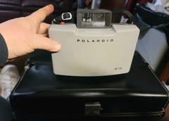 Polaroid 315 Land Camera, Original Case With Original Paperwork, Untested.