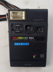 Vintage Kodak Colorburst 250 Instant Print Camera with Lanyard