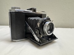 Wirgin Cronos 6×9 Black Vintage Folding Bellows Camera Anastigmat 75mm f/4.5