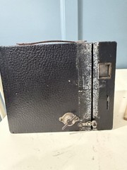 Kodak Brownie No3 Model D Box Camera 1916 w Picture Taking Instructions As Is
