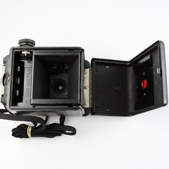 Argus Seventy-Five 620 Roll Film Flash Camera + Flash + Half-Case – Works!