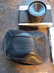 Nishiki Super II 35mm Film Camera Auto Fixed Focus Vintage Camera