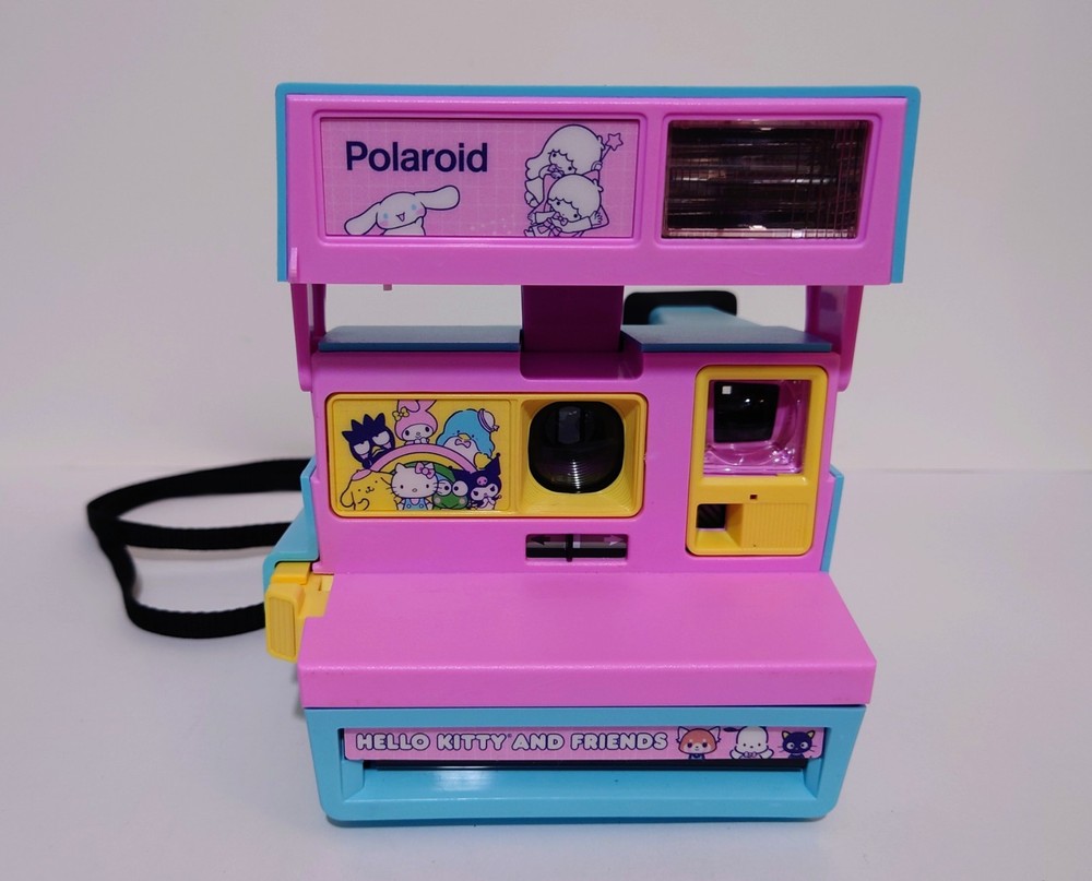 Polaroid 600 Hello Kitty & Friends Pastel Pink Instant Film Camera