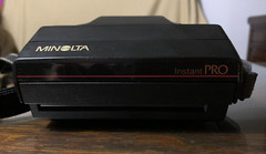 Minolta Instant Pro Polaroid Spectra Film Working Head With Faulty Film