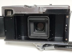 Vtg Olympus Quickmatic EES Camera Strap Case Uses 126 Cassette Film Untested