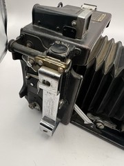 Graflex Speed Graphic 4×5 Folding Camera w/ Prontor-SVS, Polaroid Lens