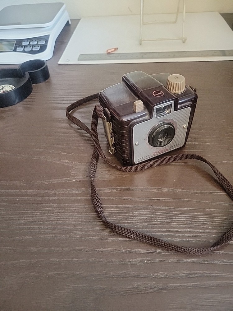 Kodak Brownie Holiday Brown Box Camera