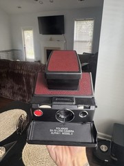 Polaroid SX-70 Alpha 1 Model 2 **CLA’d + Bluetooth Sx-70r PCB**