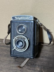 Voigtlander Brillant V6 6×6 120 Film TLR Camera w/ Voigtar 7.5cm f/7.7 Lens
