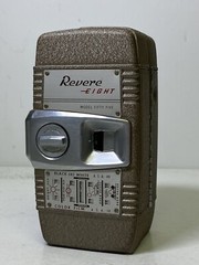 Vintage Revere Eight Model Fifty Five 8mm Camera Hand Winding Movie Camera