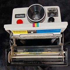 Vintage Polaroid BC Series Land Camera Instant Rainbow One Step Untested