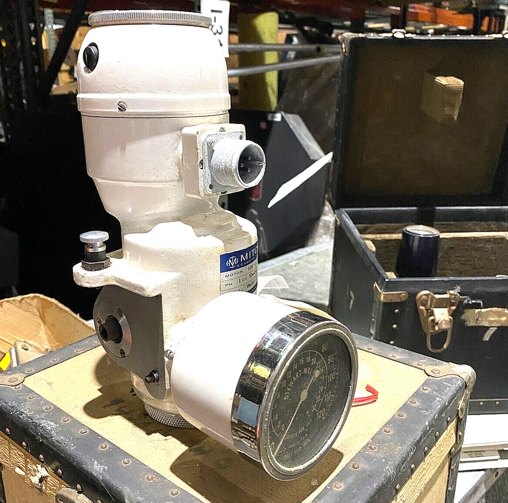 Mitchell Standard GC 35mm Cine Camera motor 110 Volt USED Military Surplus