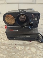Polaroid Sonar OneStep Pronto Land Vintage Camera SX-70 Film Untested
