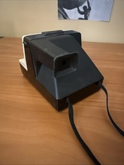 Vintage Camera Polaroid One Step Rainbow Stripe Land Camera White UNTESTED