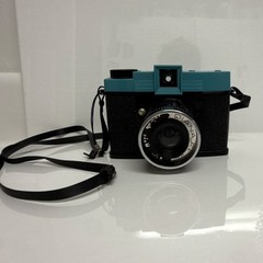 Lomography Diana F+ Vintage Film Camera Black Blue Classic Analog Photography