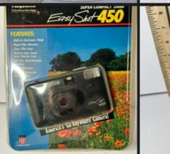 Vintage 35mm Camera Keystone Easy Shot 450 Camera 4.5 new sealed compact black