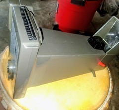 POLAROID BIG SHOT Portrait LAND CAMERA Untested Sold AS IS & SUN GUN MOVIE LIGHT