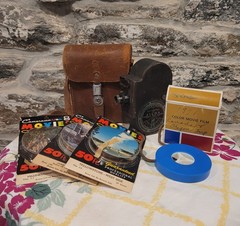 Bell & Howell Filmo Model 134-C Double Run 8mm Film Camera, Vintage 8mm Movies