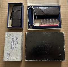 Vintage Minox B Spy Camera 9.5mm film With Flash Attachment and More