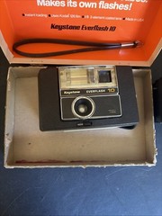 Keystone Everflash 10 – Vintage Instant Loading Electronic Flash Camera UNTESTED