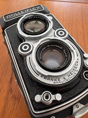 Rolleiflex 3.5 A Automat Model 4 Schneider Xenar 75 Lens with Lens Cap