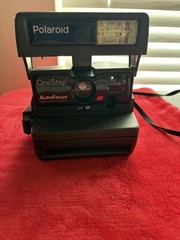 Polaroid OneStep AutoFocus AF Instant Film Camera Black AutoFocus Model