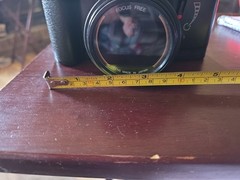 Minotar 35 mm Film Camera Battery Tested And Works. Focus Free, Motor Driven
