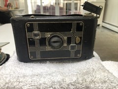 Vintage Eastman Kodak Co. Six-20 Art Deco Camera UNTESTED