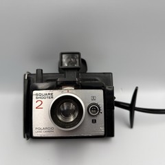 Vintage Polaroid Square Shooter 2 Land Camera – Display or Collectible Piece