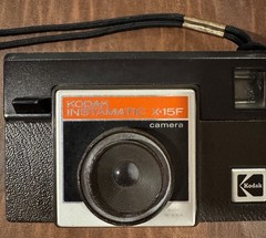 Kodak Instamatic X-15F Camera Untested