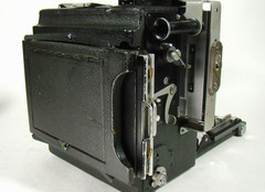 Graflex Speed Graphic 3×4 Press Camera w/ Ektar 127mm f/4.7 Lens-4 film holders