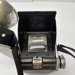 VINTAGE 1950s KODAK DUAFLEX III CAMERA w/ FLASH & BULB Untested Shutter Works