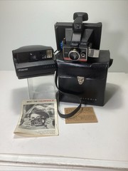 Vintage Polaroid Colorpack IV & Spectra Land Camera Instant Film Cameras & Case