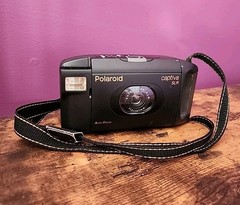 Rare | Polaroid Captiva SLR Auto-Focus Camera – With Strap! | HTF Electronics