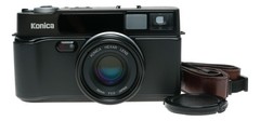 Konica Hexar 35mm Rangefinder Film Camera Black f2 35mm compact