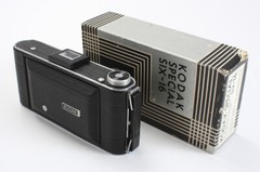 KODAK SPECIAL SIX-16, 127/4.5 K.A. SPECIAL (HAZE), BOXED, SPEEDS OFF/cks/200260