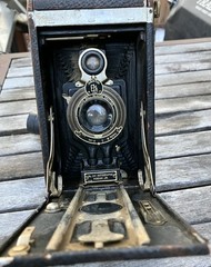 Eastman Kodak No. 2C Autographic Jr. Folding Camera – Made In USA