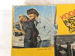 Kodak X-35 Instamatic Camera w/ Box Manual Flash AX-35FR 1976 Vintage