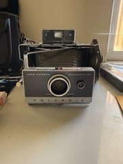 Vintage Polaroid Auto 100 Land Camera & Kodak Ektralite 10 Point & Shoot