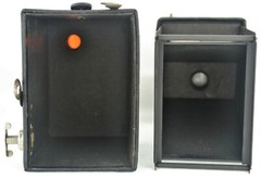 ANTIQUE Box Camera KODAK No. 2 CARTRIDGE HAWK-EYE MODEL D – Clean Clear Glass