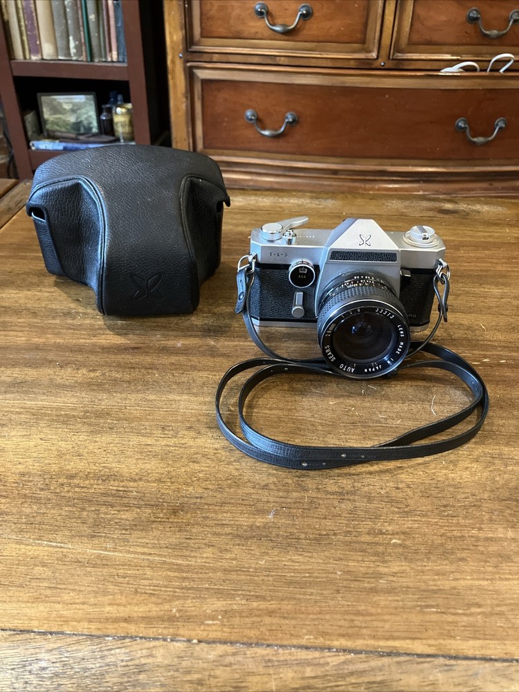 Vintage Sears TLS 35mm Camera Japan 28 MM Lens See Photos- original Case /strap