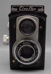 Ciro-Flex TLR Camera Alphax Shutter Wollensak AS IS Parts Or Repair Vintage