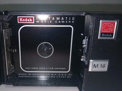 Vintage 1960’s KODAK Instamatic M-16 Camera For Silent Super 8 Movies, UNTESTED